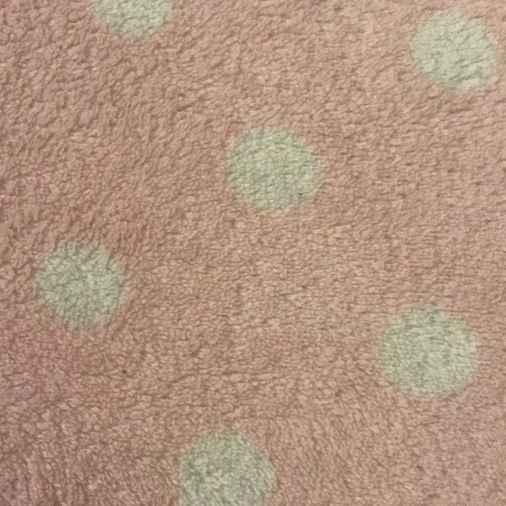 Garanimals Pink Soft Warm Polka Dot Baby Blanket